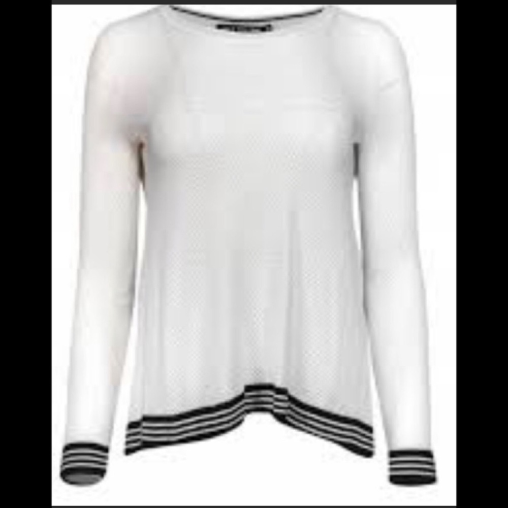 NWT RAG & BONE FLY AWAY BACK OPEN KNIT SWEATER